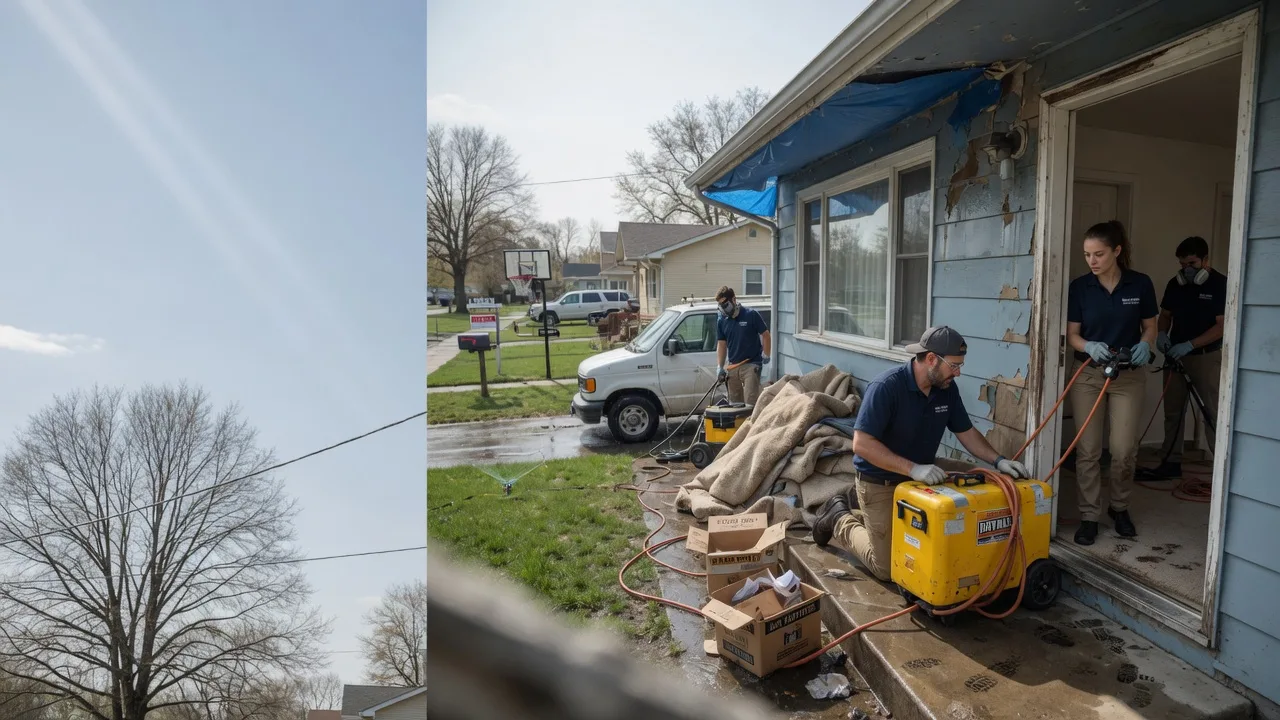 Basement Flood Cleanup in Fort Meade, SD near me